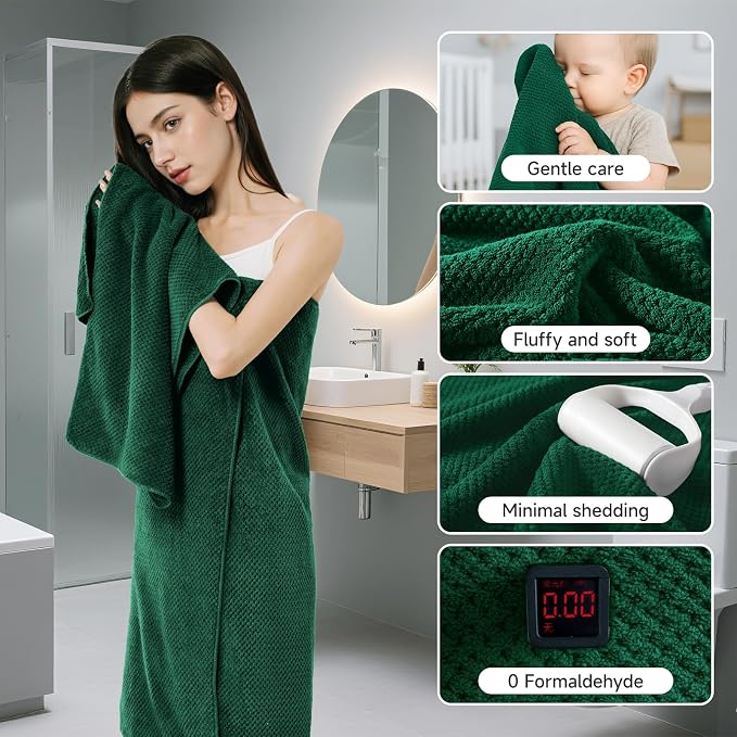REDKISS Soft 6 Piece Bath Towel Set - Image 3