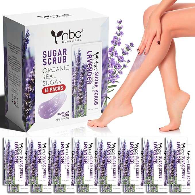 Foot Exfoliating Scrub, Sugar Scrub, Dead Skin Remover by nbcBeautiLab