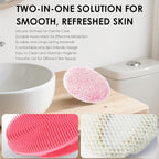 INNERNEED Food-Grade Soft Silicone Body Scrubber Shower Brush Handheld - Image 3