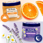 Dr Teal's Shea Sugar Body Scrub, Daytime/Nighttime - Image 10