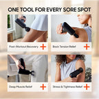 Sharper Image PowerBoost Core Mini Massage Gun Deep Tissue Percussion Massager - Image 5