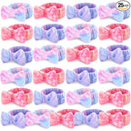 25 Pcs Spa Headband Bulk Makeup Headbands by Wavyknot
