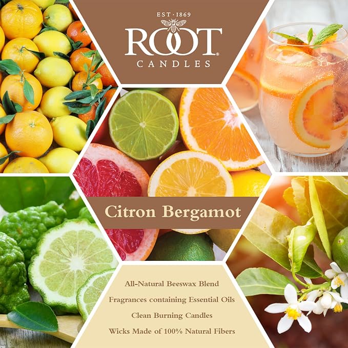 Root Candles Scented Candles Honeycomb Beeswax Blend Premium Handcrafted Candle - Image 4