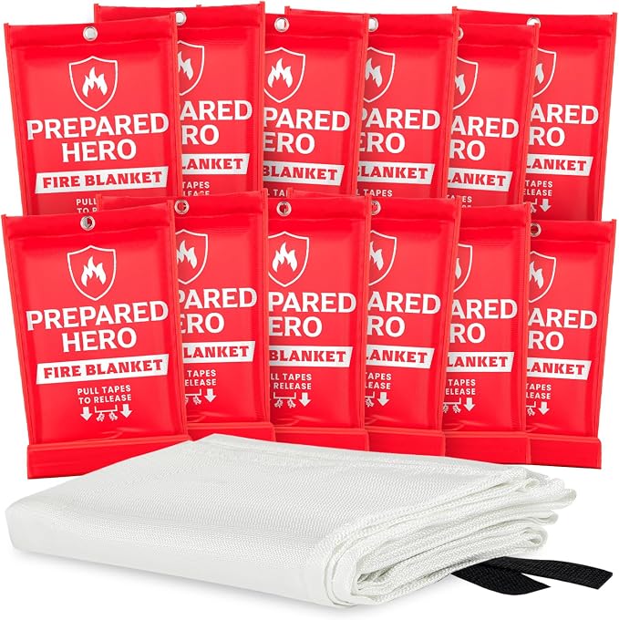 Prepared Hero Emergency Fire Blanket by PreparedHero