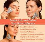 Stainless Steel Gua Sha Tool for Face & Neck – Facial Massage Tool for - Image 2