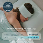 Breescape Cooling Silky Eye Mask, Instant Cool-to-Touch Fabric - Image 4