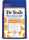Dr Teal's Pure Epsom Magnesium Salt Soak, Glow & Radiance by DrTeals