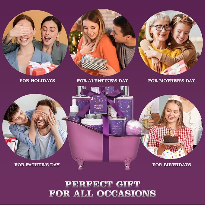 Mothers Day gift Bath Basket Spa Kit Spa Gifts - Image 6