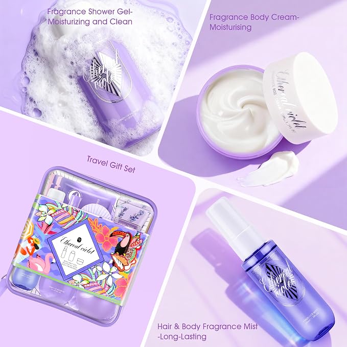 Gifts for Women Skin Care Set, Complete Travel Size Spa Kit Skincare Gift Set - Image 4