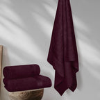 Elvana Home Cotton 2 Pack Oversized Bath Towel Set 28x55 inches, Large Bath - Image 4