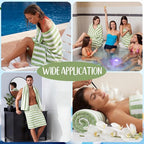 SmoothNovelty 16 Pack Microfiber Bath Towels Bulk 27'' x 60'' Oversized Size - Image 7