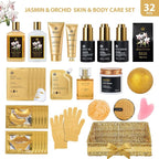 32 Pcs Mother's Day Gifts, Orchid Spa Basket Gift Set - Image 2