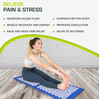 ProsourceFit Acupressure Mat and Pillow Set - Image 4