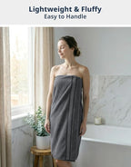 LANE LINEN 100% Mercerized Cotton Bath Towels Set of 18 – Zero Twist, 6 Bath - Image 3