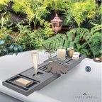 Temple Spring Bamboo Bathtub Tray Caddy - Image 7