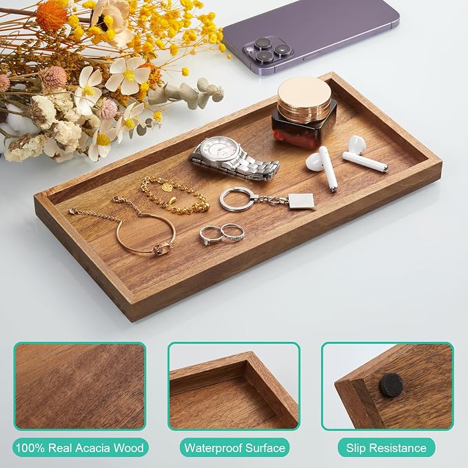 ALELION 11.7" Bathroom Vanity Tray - Image 5