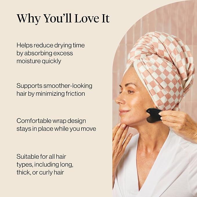 Kitsch Plush Microfiber Hair Towel Wrap - Image 5