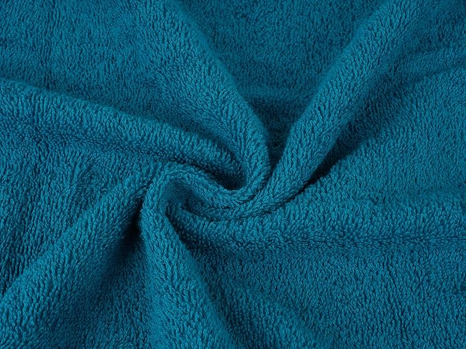CASA COPENHAGEN He & She 6 Pieces Towel Set- Violet Indigo + Blue Green - Image 7