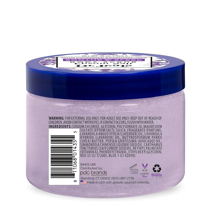 Dr Teal's Pure Epsom Salt Body Scrub, Soothe & Sleep - Image 9