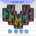 Metal Essential Oils Diffuser 150ML Christmas Aromatherapy Diffuser Cool Mist - Image 2
