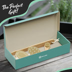 Nevlers Natural Boar Bristle Dry Brushing Set | 4-Piece Body Brush Kit - Image 8