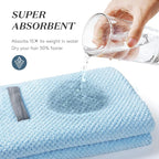 YFONG Large Hair Towel Wrap for Women, Super Absorbent Microfiber Hair Towel - Image 6