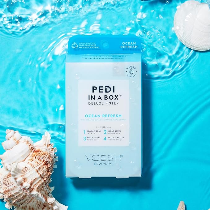 VOESH Pedi in a Box 4 Step Ocean Refresh - Image 2