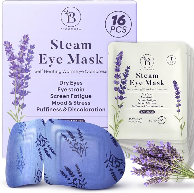 16 Pack Lavender Steam Eye Mask by Unknown