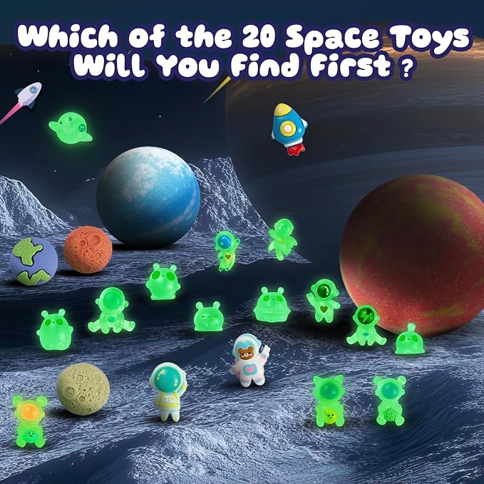 20 Pack Galaxy Bath Bombs for Kids - Image 2