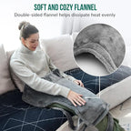 Snailax Heating Pad for Neck and Shoulders and Back, Large Heating Pad for Neck - Image 5