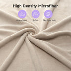 Umisleep 100% Microfiber Hair Towel, Large Curly Hair Towel - Image 7