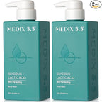 MEDIX 5.5 Glycolic Acid + Lactic Acid Exfoliating Body Wash Gel | KP Bump by Medix55