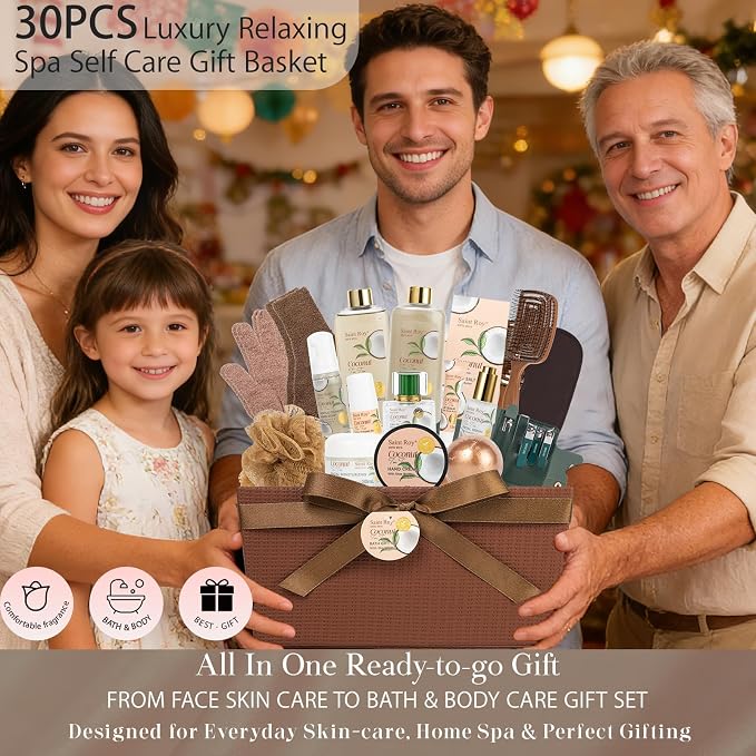 30 Pcs Bath and Body Gift Basket Set - Image 7