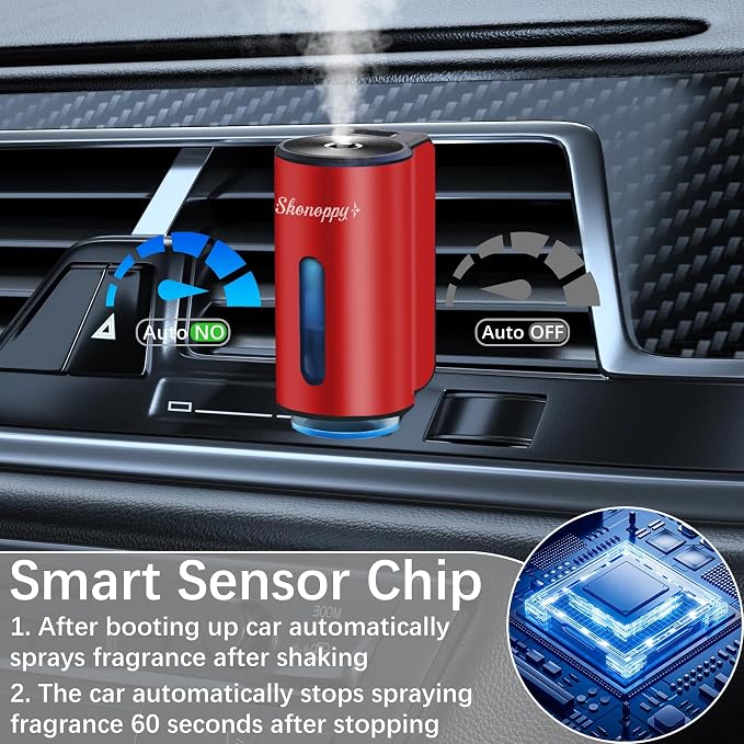 Smart Car Air Freshener Diffuser, Car Aroma Diffuser Air Freshener Spray - Image 5