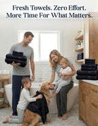 LANE LINEN Bathroom Towels Sets - Image 5