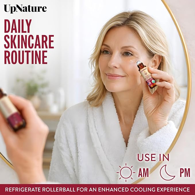 UpNature Beauty Castor Oil Roll On Eye Roller - Image 4