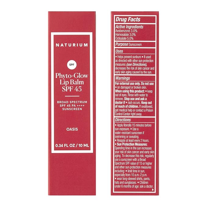 Naturium Phyto-Glow Lip Balm SPF 45 | Tinted Gloss - Image 3