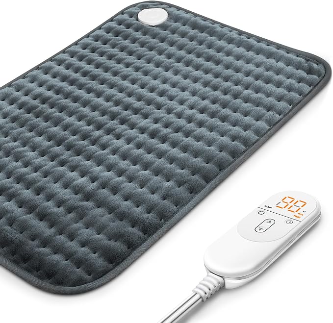 Heating Pad for Back, Electric Heating Pads for Cramps/Abdomen/Waist/Shoulder by SEPTYWARMHEATINGPAD