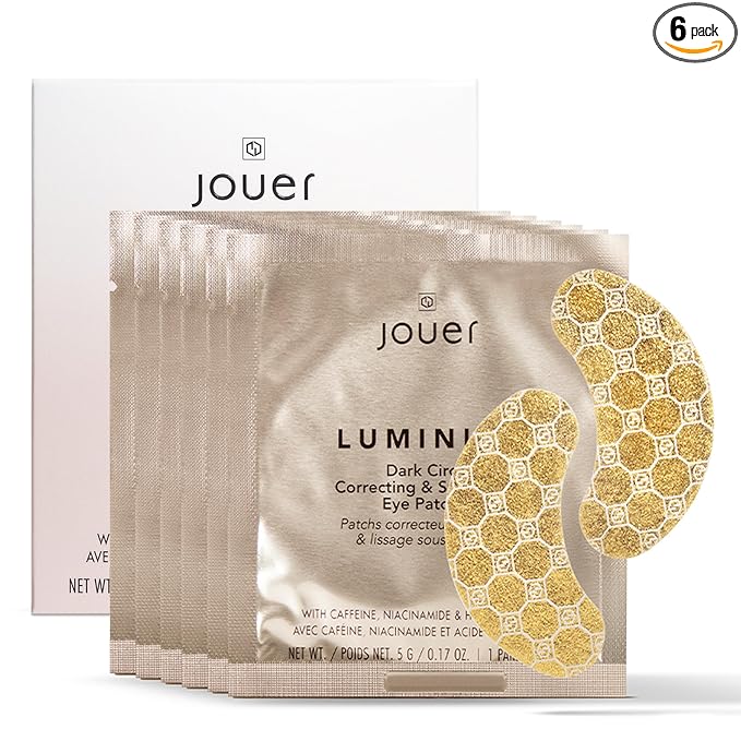 Jouer Luminize Dark Circle Correcting & Smoothing Eye Patches, Caffeine Eye by Jouer