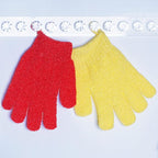 4 Pairs Bath Exfoliating Gloves Scrub, Double Sided Bath Mitts Scrubs - Image 7