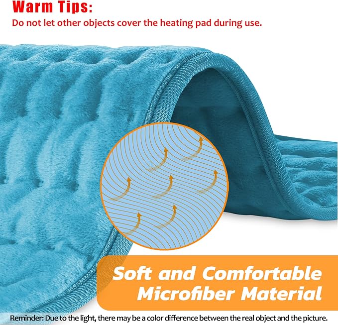 Electric Heating pad for Back Neck Shoulder Knee Arms Legs- Electric Heat Pads - Image 3