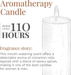 Candle-lite Scented Candles, Cinnamon Rolls Fragrance, One 18 oz. Single-Wick - Image 3