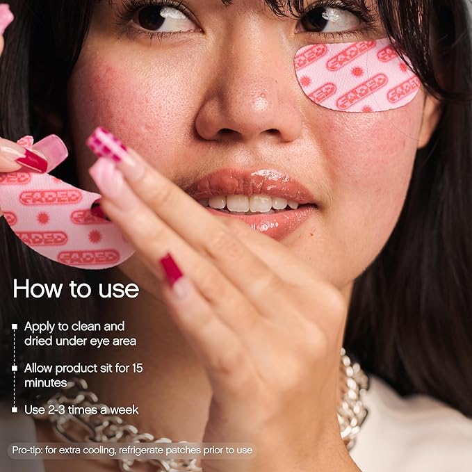 Topicals Faded Brightening Under Eye Masks | Patches to Depuff, Brighten and - Image 3