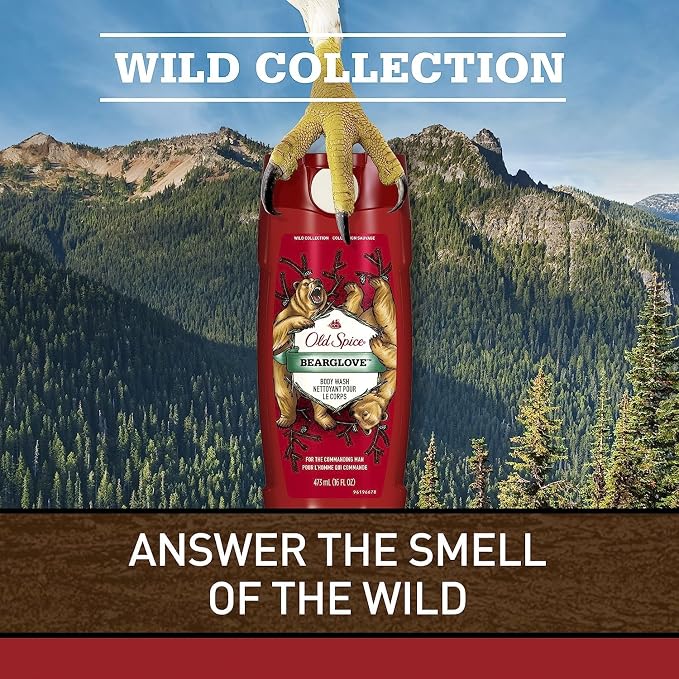 Old Spice Wild Bearglove Scent Body Wash - Image 4