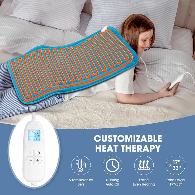 FluffyWarmth Electric Heating Pad - Image 4