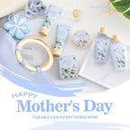 Green Canyon Spa Gifts for Women 10 Pcs Cotton Spa Gift Baskets for Women - Image 2