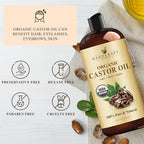 Handcraft Blends Castor Oil Pack Wrap | Organic Castor Oil 16 oz | Reusable - Image 4