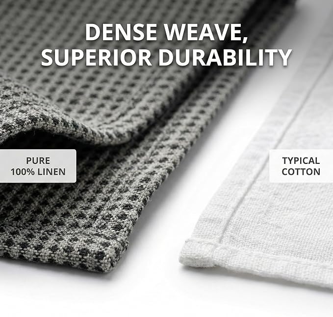 100% European Linen Hand Towels - Image 7