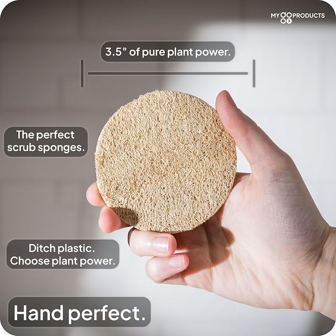 LoofaGO Natural Loofah Sponges - Image 5