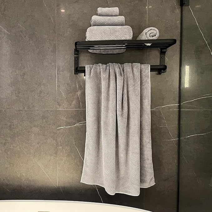 Extra Large Bath Towels Set for Bathroom 30x60 Inches Super Soft Light Weight - Image 4